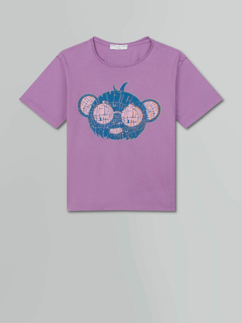 Eli Koala Short Sleeve Tee in Lilac - Childrens T Shirts Igm-9
