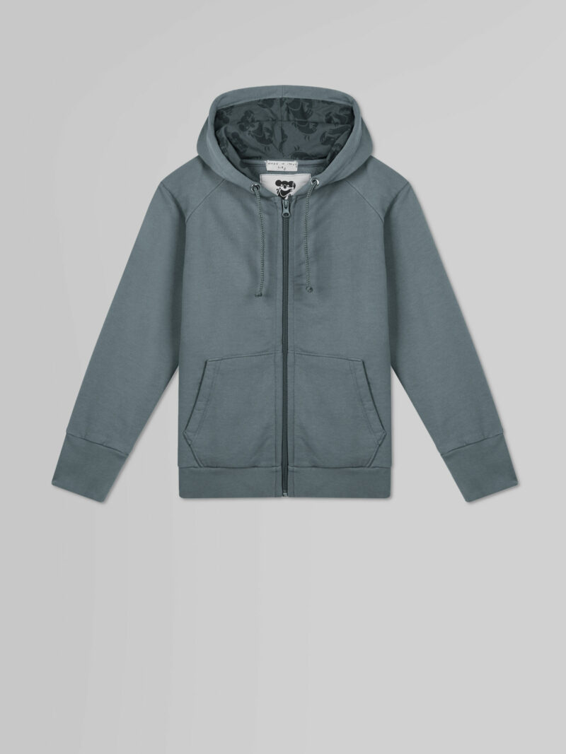 Eli Track Hoodie in Grey - Childrens Hoodies Igm-9