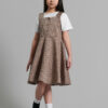 Amalia Leopard Print Dress - Childrens Dresses Igm-1