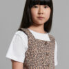 Amalia Leopard Print Dress - Childrens Dresses Igm-3