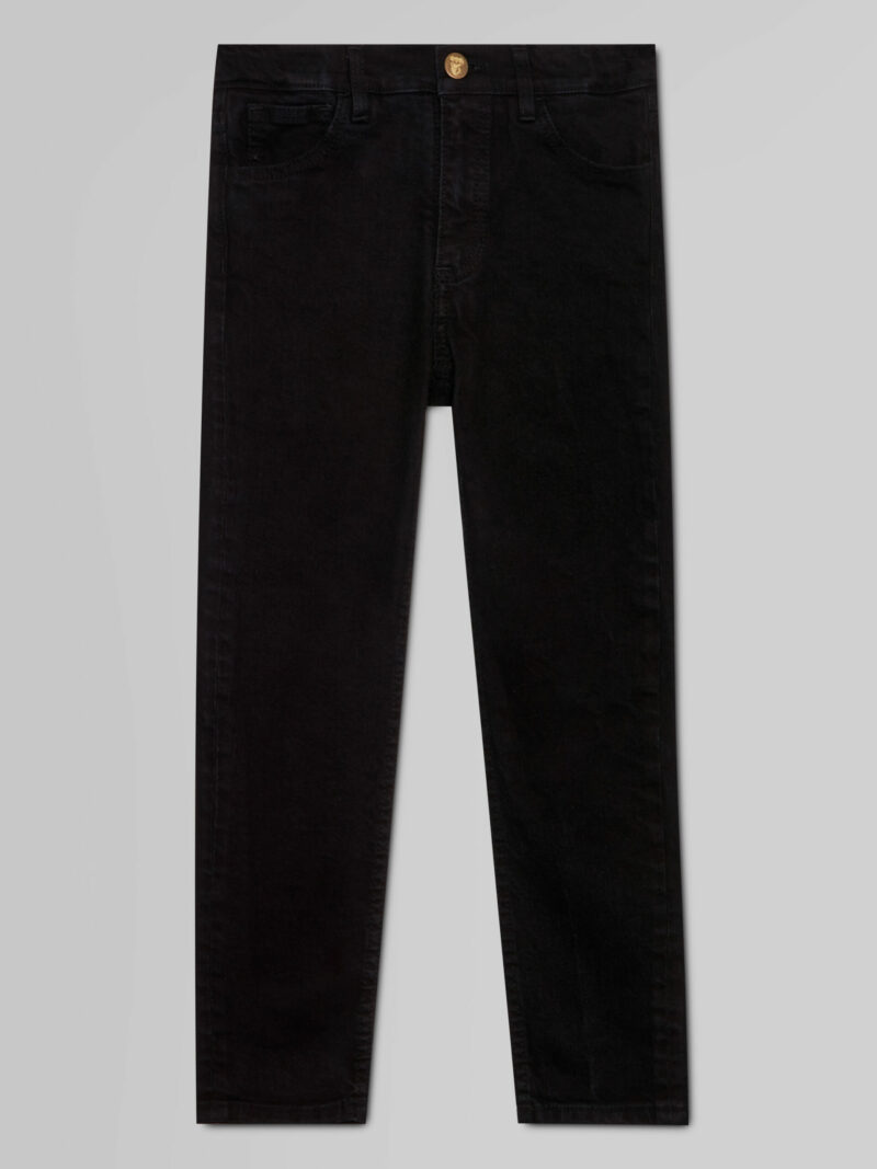 Eli Denim Jacket in Black - Childrens Jeans Igm-1